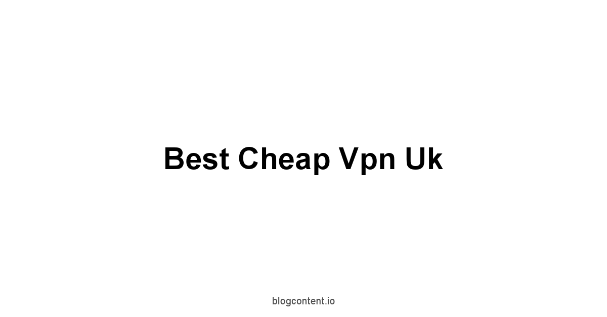 Best Cheap Vpn Uk 1 by Partners