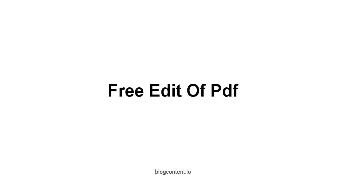Free Edit Of Pdf 1 by Partners