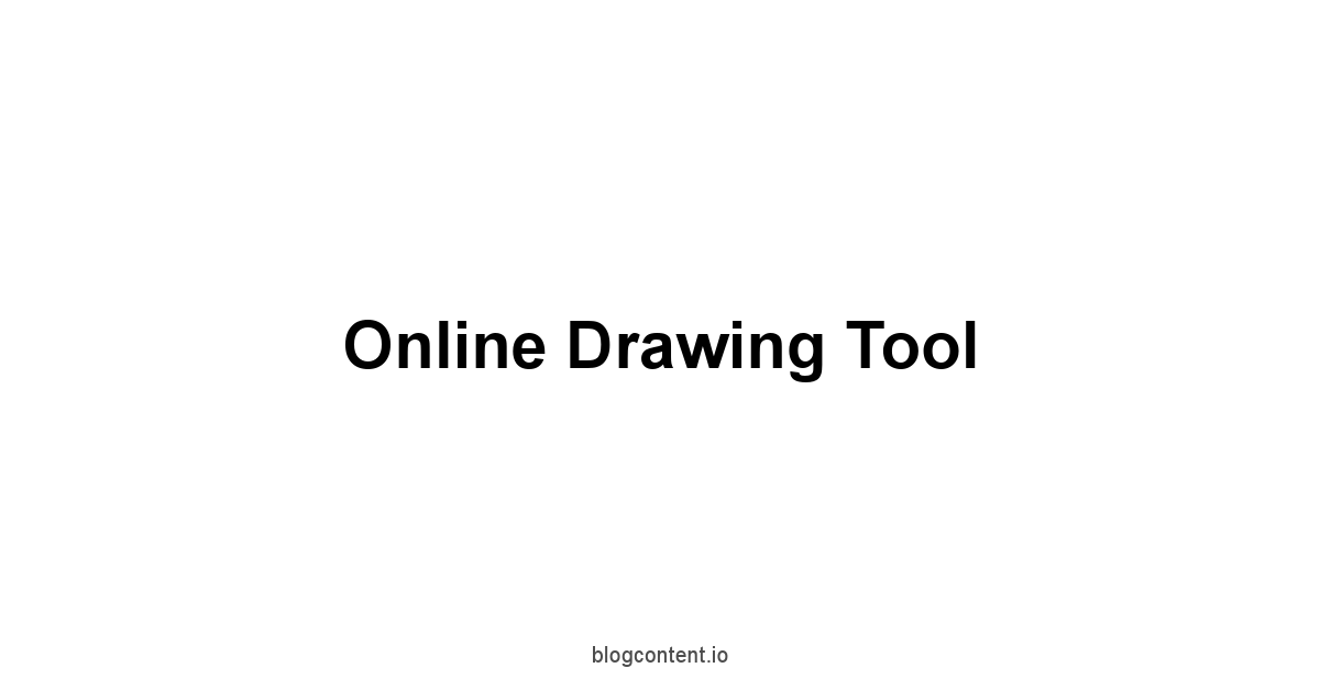 Online Drawing Tool 1 by Partners