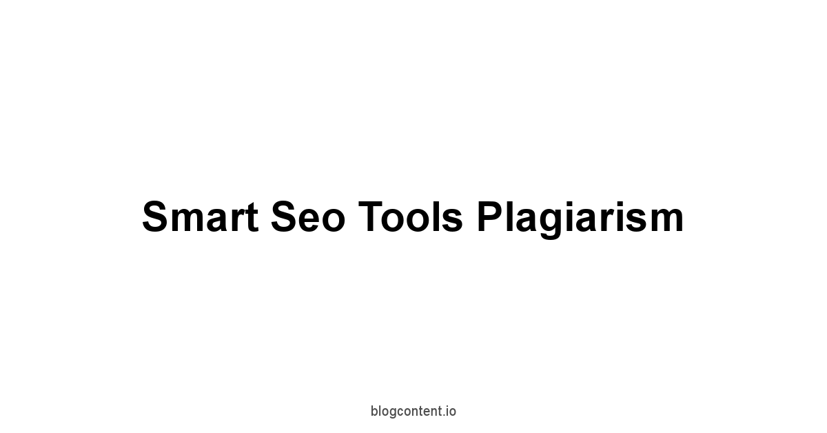 Smart Seo Tools Plagiarism 1 by Partners