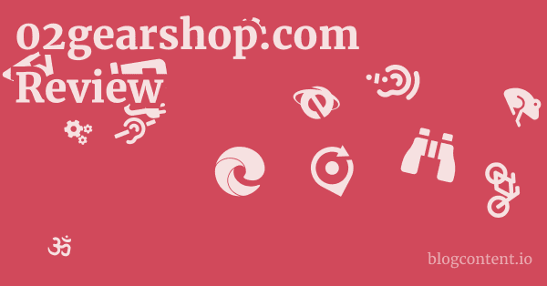 02gearshop.com Review 1 by Partners