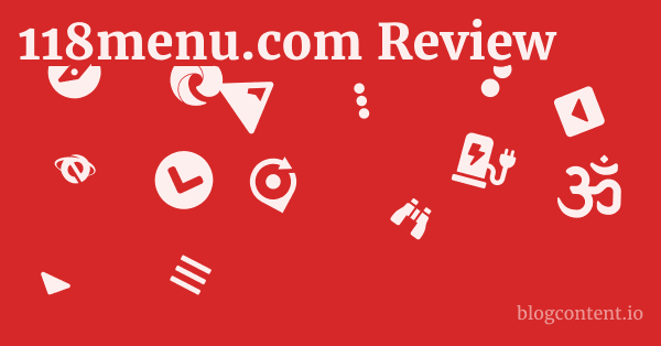 118menu.com Review 1 by Partners