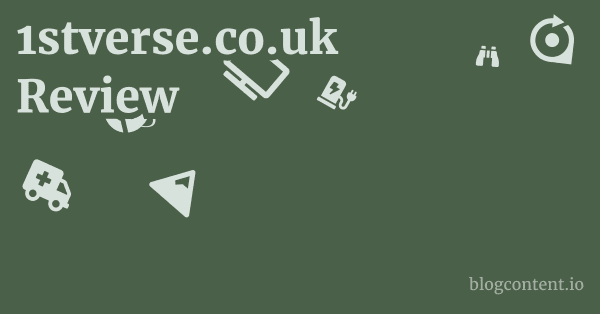 1stverse.co.uk Review 1 by Partners