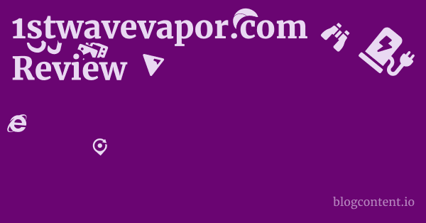 1stwavevapor.com Review 1 by Partners