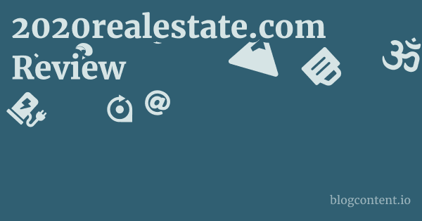 2020realestate.com Review 1 by Partners