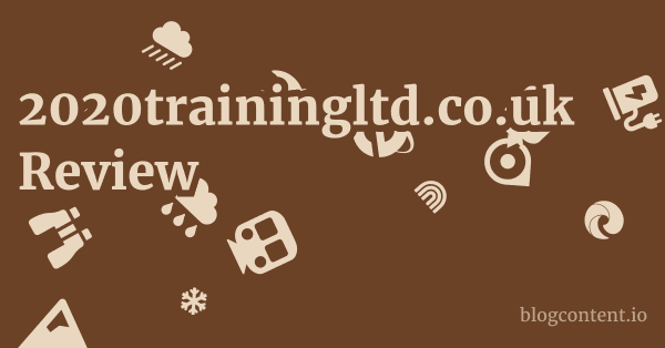 2020trainingltd.co.uk Review 1 by Partners