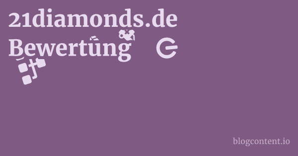 21diamonds.de Bewertung 1 by Partners