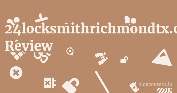 24locksmithrichmondtx.com Review 1 by Partners