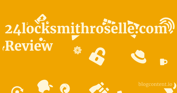 24locksmithroselle.com Review 1 by Partners