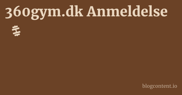 360gym.dk Anmeldelse 1 by Partners