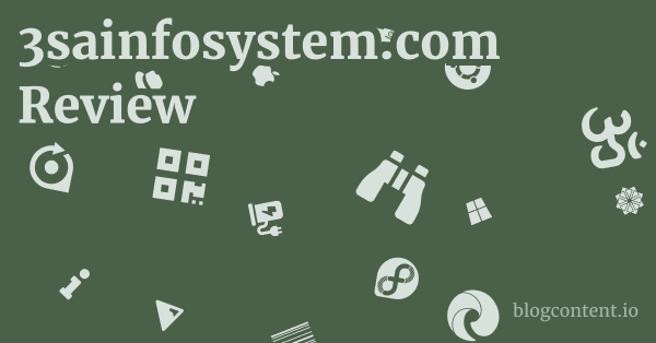 3sainfosystem.com Review 1 by Partners