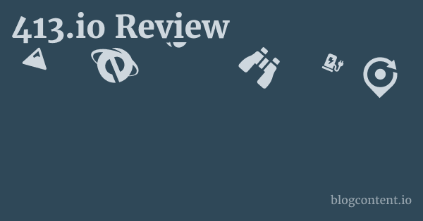 413.io Review 1 by Partners