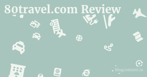 80travel.com Review 1 by Partners