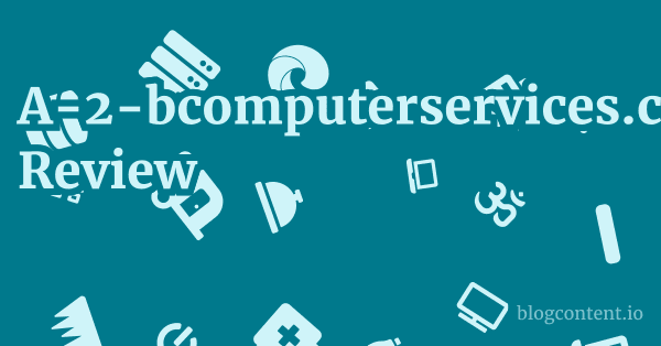 A-2-bcomputerservices.co.uk Review 1 by Partners