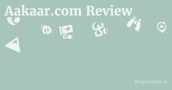 Aakaar.com Review 1 by Partners