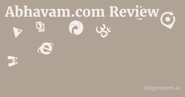 Abhavam.com Review 1 by Partners
