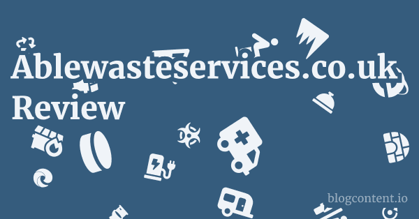 Ablewasteservices.co.uk Review 1 by Partners