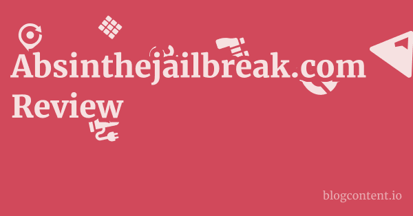 Absinthejailbreak.com Review 1 by Partners