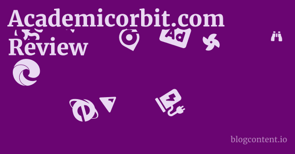 Academicorbit.com Review 1 by Partners