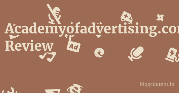 Academyofadvertising.com Review 1 by Partners
