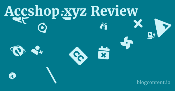 Accshop.xyz Review 1 by Partners