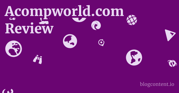 Acompworld.com Review 1 by Partners
