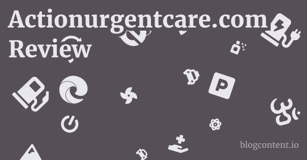 Actionurgentcare.com Review 1 by Partners