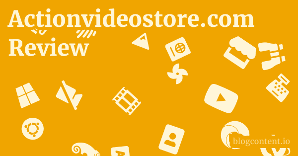 Actionvideostore.com Review 1 by Partners