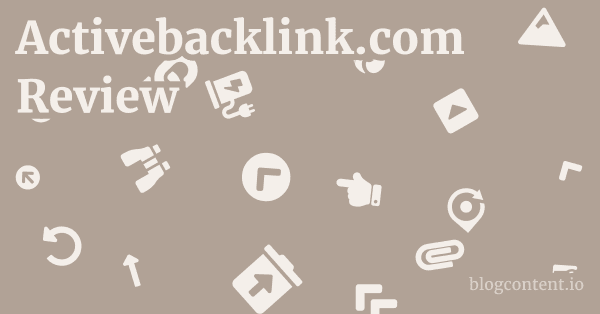 Activebacklink.com Review 1 by Partners