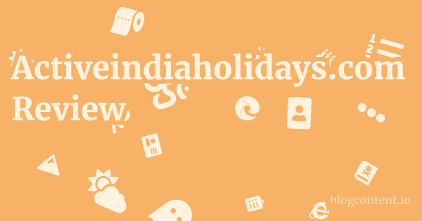 Activeindiaholidays.com Review 1 by Partners