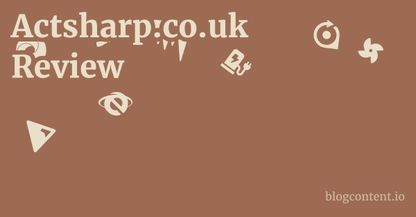 Actsharp.co.uk Review 1 by Partners