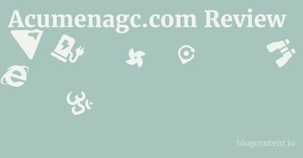 Acumenagc.com Review 1 by Partners