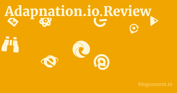Adapnation.io Review 1 by Partners
