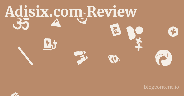 Adisix.com Review 1 by Partners