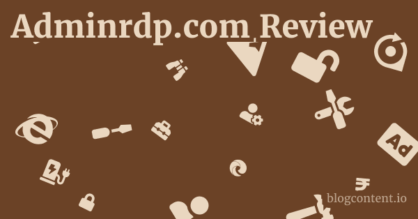 Adminrdp.com Review 1 by Partners