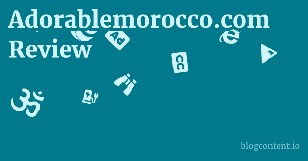Adorablemorocco.com Review 1 by Partners
