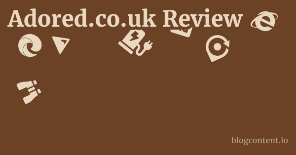 Adored.co.uk Review 1 by Partners