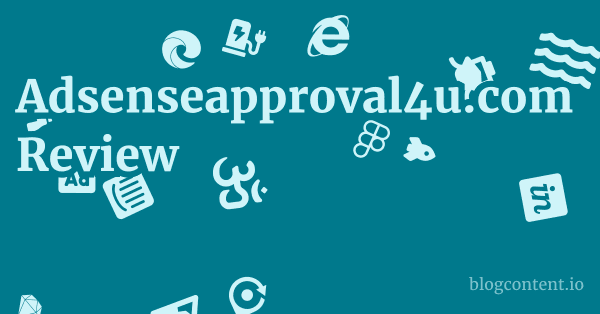 Adsenseapproval4u.com Review 1 by Partners