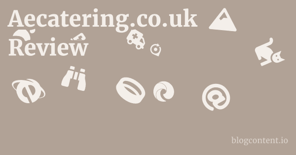 Aecatering.co.uk Review 1 by Partners