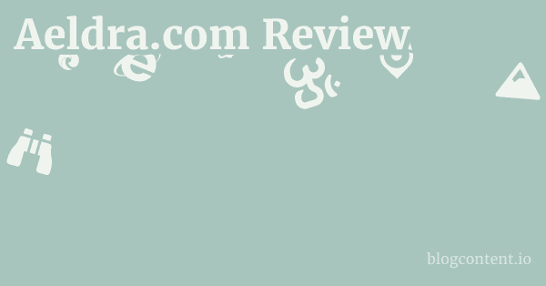 Aeldra.com Review 1 by Partners