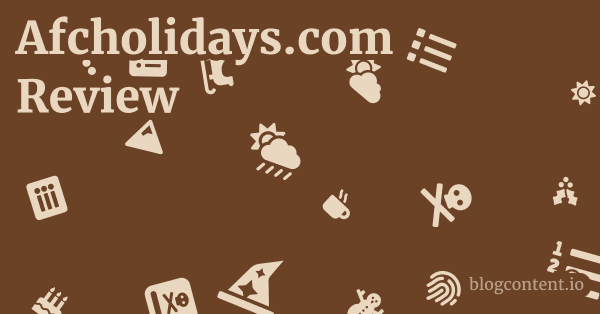 Afcholidays.com Review 1 by Partners