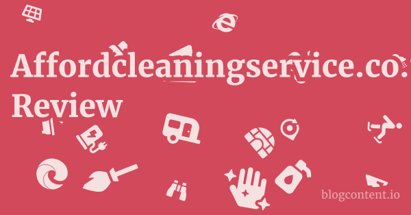 Affordcleaningservice.co.uk Review 1 by Partners