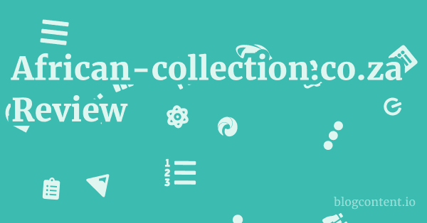African-collection.co.za Review 1 by Partners