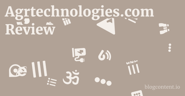 Agrtechnologies.com Review