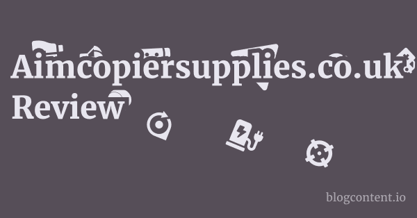 Aimcopiersupplies.co.uk Review 1 by Partners