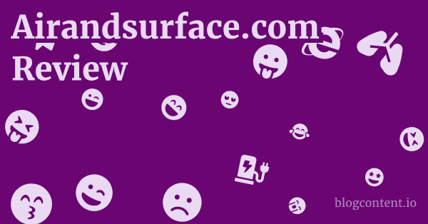 Airandsurface.com Review 1 by Partners
