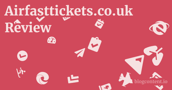 Airfasttickets.co.uk Review 1 by Partners