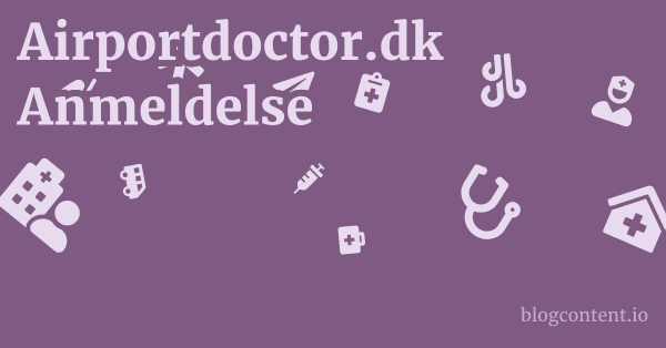 Airportdoctor.dk Anmeldelse 1 by Partners