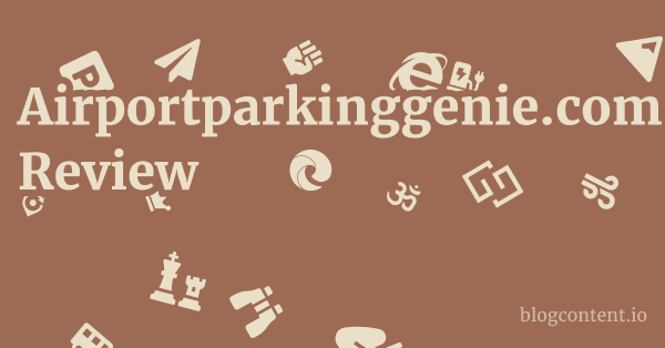 Airportparkinggenie.com Review 1 by Partners