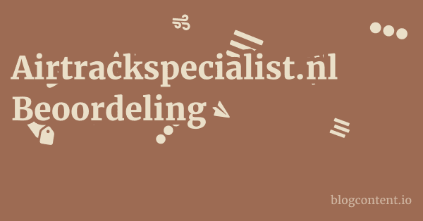 Airtrackspecialist.nl Beoordeling 1 by Partners